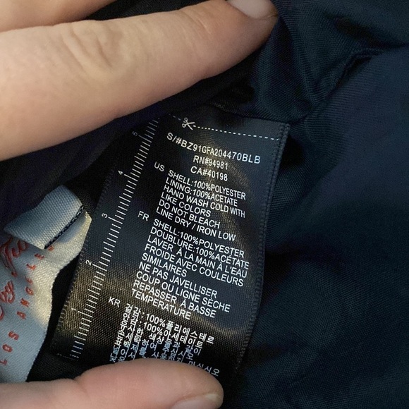 Black MIDI Skirt, Zipper Back, Size L, Excellent Conditon - Picture 3 of 8